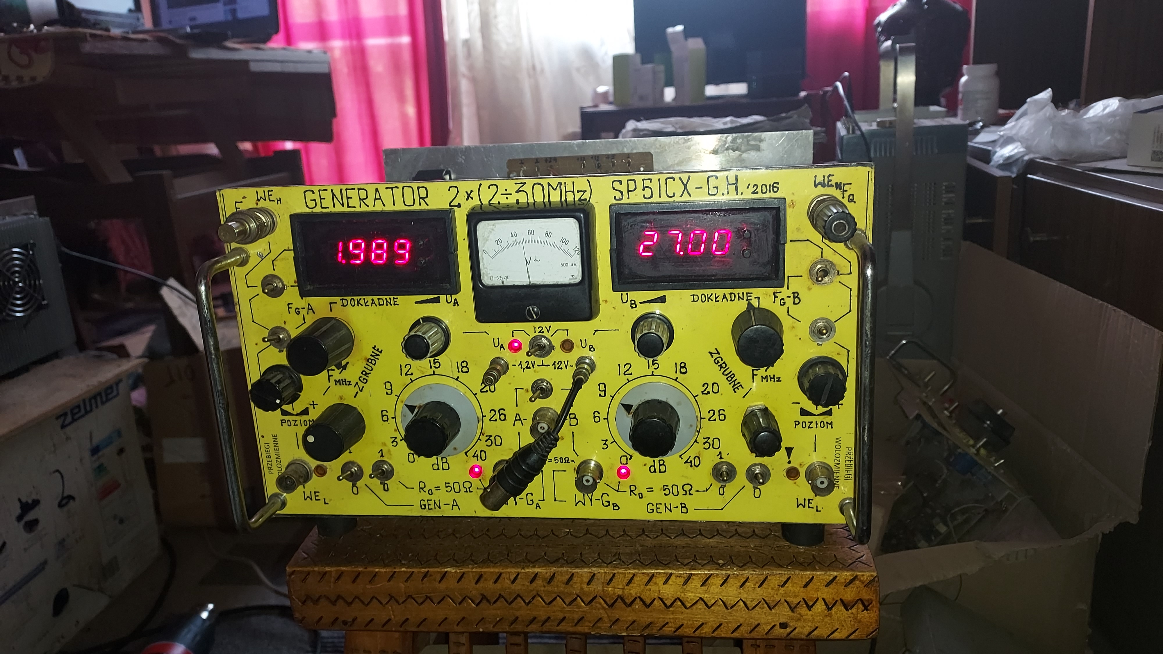 Generator pomiarowy 2×(2-30mhz)
