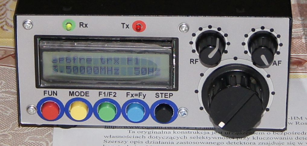 Prosty, wielopasmowy transceiver CW