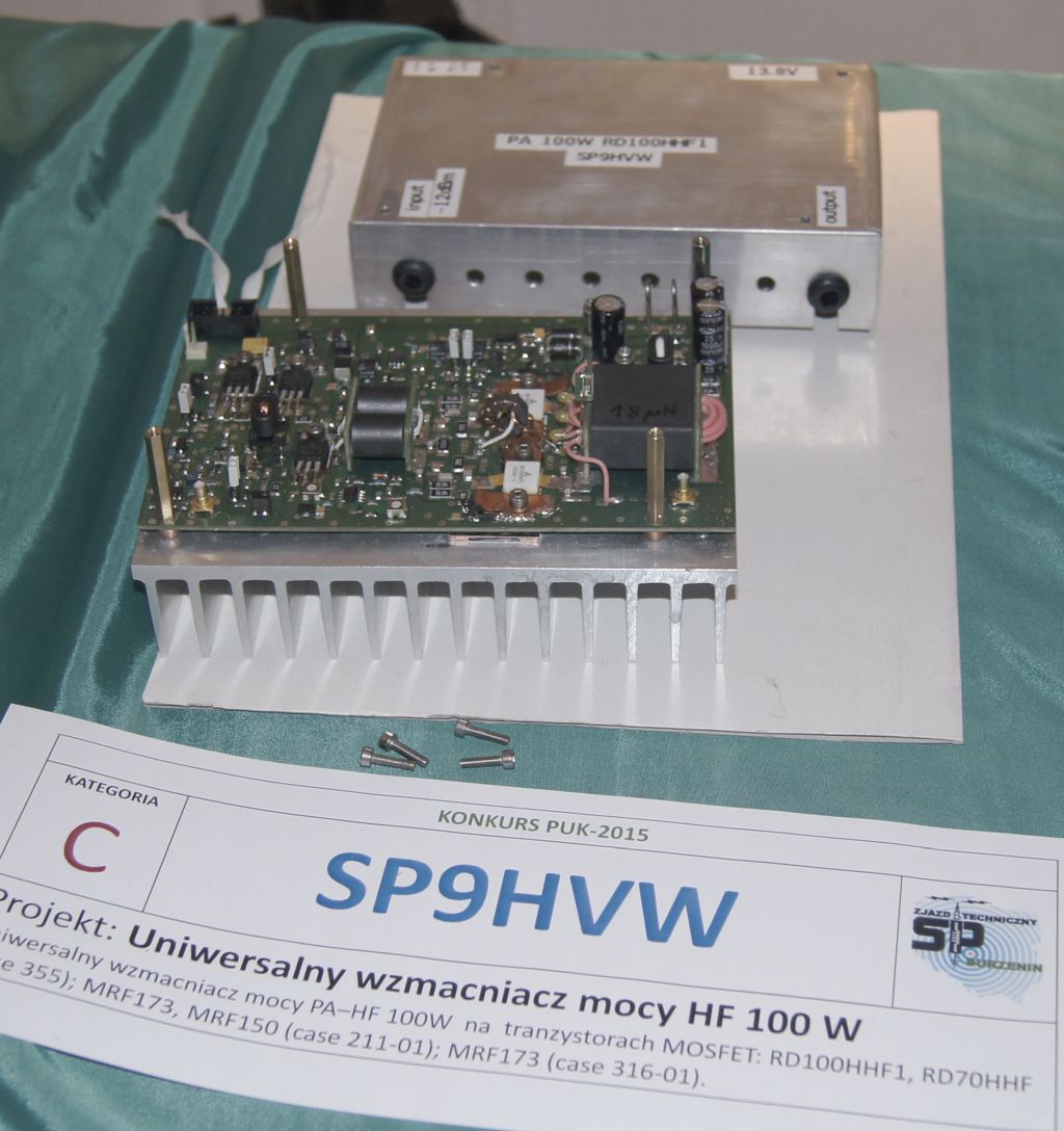 Uniwersalny wzmacniacz HF - 100W